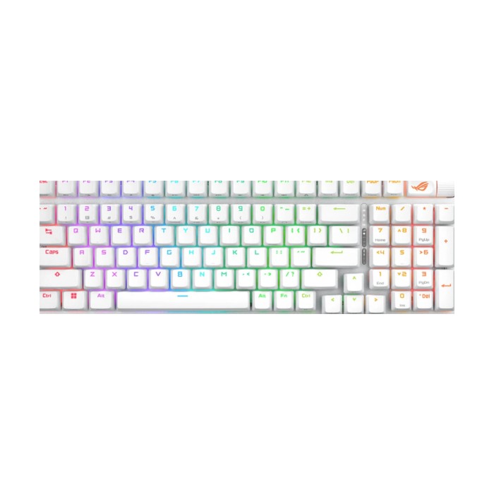Asus Strix Scope II 96 White, wireless gaming tastatura, bijela