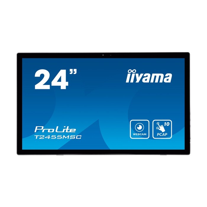 IIYAMA Monitor LED T2455MSC-B1 24” multi-touch IPS 1920x1080 16:9 400cd 1000:1 5ms projective capacitive touch
