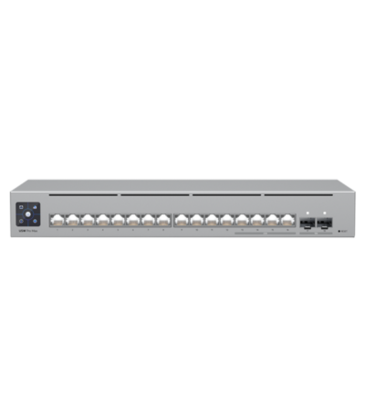 Ubiquiti 16-port Layer 3 Etherlighting switch 2.5 GbE and versatile mounting options 4x 2.5 GbE