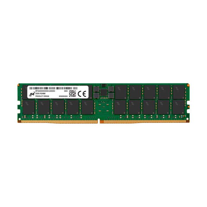 Micron DDR5 RDIMM 32GB 2Rx8 5600 CL46 16Gbit Single Pack
