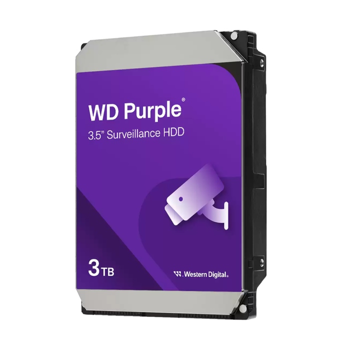 HDD AV WD Purple 3.5'' 3TB 128MB 5400 RPM SATA 6 Gb/s