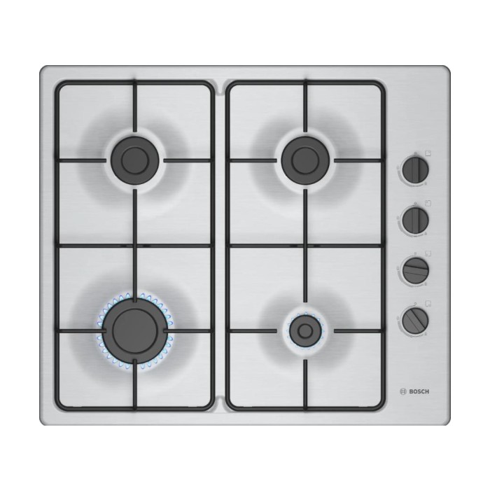 BOSCH Plinska ploča Serie 2|Nehrđajući čelik, 4 plamenikasnaga 1-3kW,