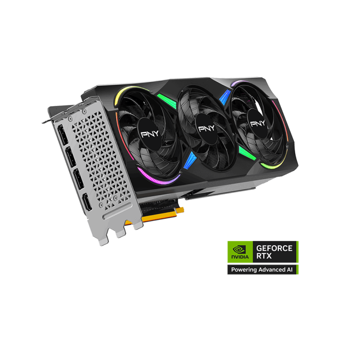 PNY RTX 5070Ti 16GB Gaming OC Triple fan, ARGB, GDDR7, 3xDP, 1xHDMI