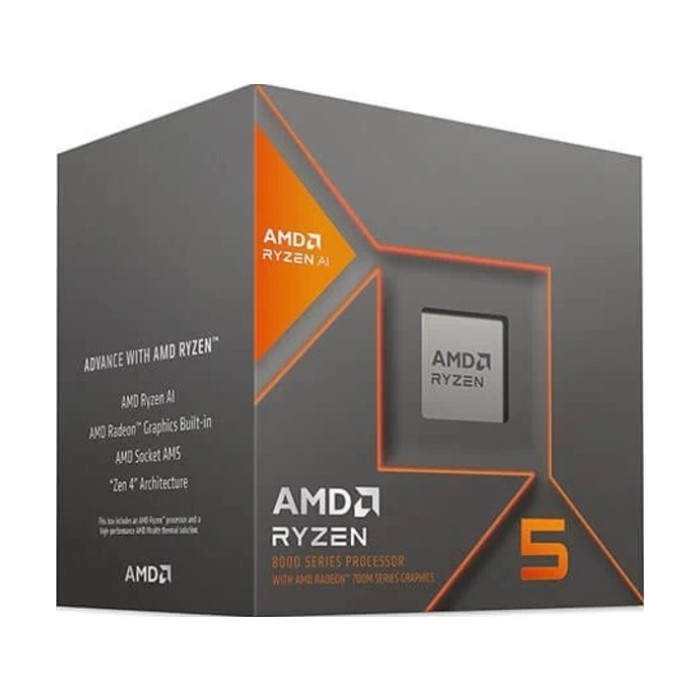 AMD Ryzen 5 8500G AM5 BOX6 cores,12 threads,3.5GHz,16MB L3,65W
