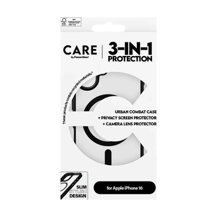 Bundle Care by PG iPhone 16 MagSafe Privacy BK