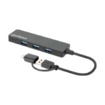 Hub MANHATTAN s 4 USB 3.0 Type-C/Type-A priključka