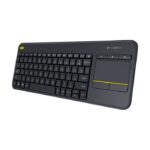 LOGITECH K400 Plus Wireless Touch Keyboard - BLACK - US INT'L