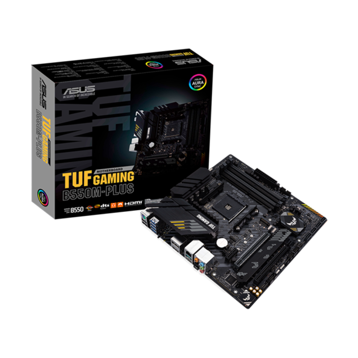 ASUS TUF GAMING B550M-PLUS mATX AM4 DDR4