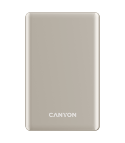 CANYON power bank OnPower 510 slim Magnetic 10000 mAh PD20W Beige