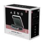AENO ''Electric Grill EG1: 2000W 3 heating modes - Upper Grill Lower Grill Both Grills