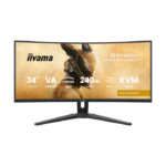 34" UW VA-panel Curved Gaming 1500RG-Master Gold Phoenix 3440x1440-240Hz 21:904ms MPRT500cdm HDR400FreeSync PremiumSpeakers2xHDMI 2.1 VRR/ALLM2xDisplayPort