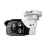 5MP Full-Color Bullet Network Camera 5MP 4mm Fixed Lens 1/2.7” Progressive Scan CMOS H.265+/H.265/H.264+/H.264 IR/White