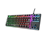 Trust GXT833 THADO TKL Illuminated Keyboard, Black