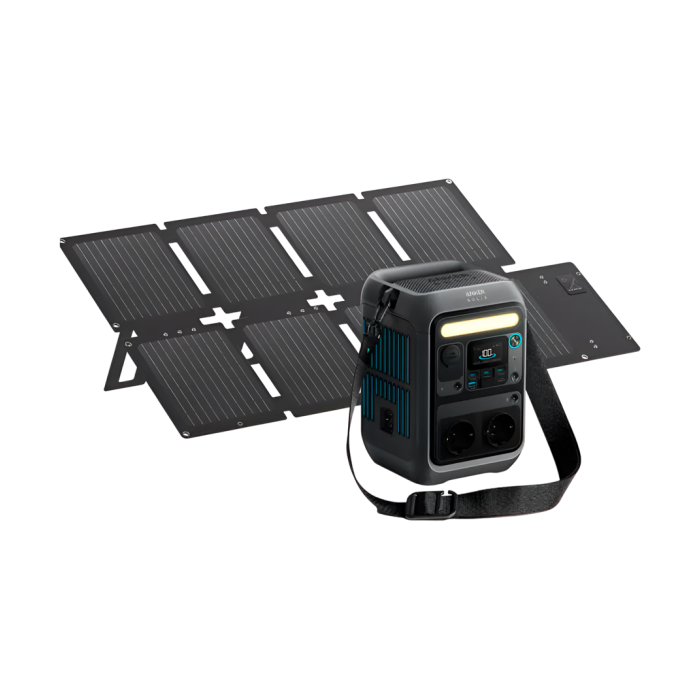 Anker SOLIX C300X DC plus PS60 Portable Solar Panel