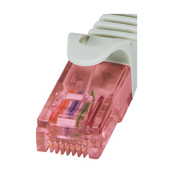LogiLink CAT6 Patch Cable UTP 15m PrimeLine CQ2102U Grey