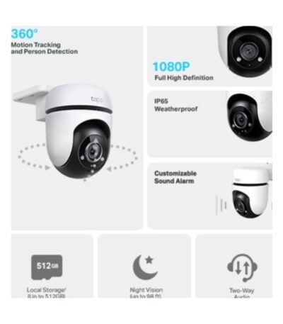 TP-Link Outdoor Pan/Tilt Wi-Fi Camera Tapo C500