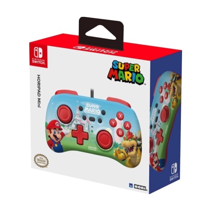 HoriPad Mini for Nintendo Switch Wired Controller Super Mario Edition