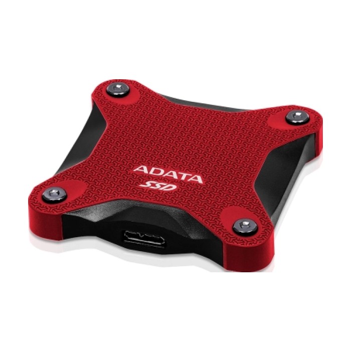 ADATA 512GB external SSD Durable SD620 Red
