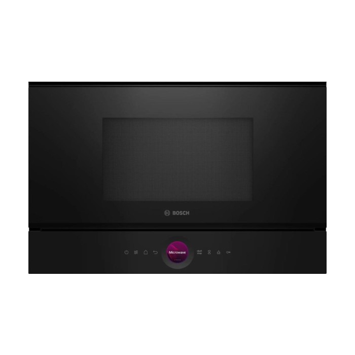 BOSCH mikrovalna Serie 8| CRNA,900W,AutoPilot 10, 21l,Roštilj, 90,180,360,600, Boots W