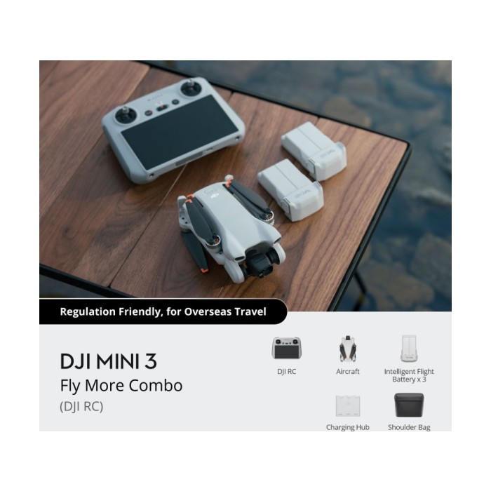 DJI Mini 3 FMC (DJI RC) NEWFly More Combo