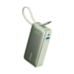 Anker Nano Power Bank 30WBuilt-In USB-C Cable Green
