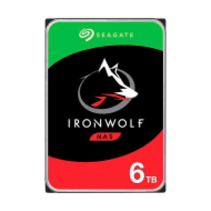 HDD NAS SEAGATE IronWolf 3.5" 6TB 5400rpm SATA 6GB/s