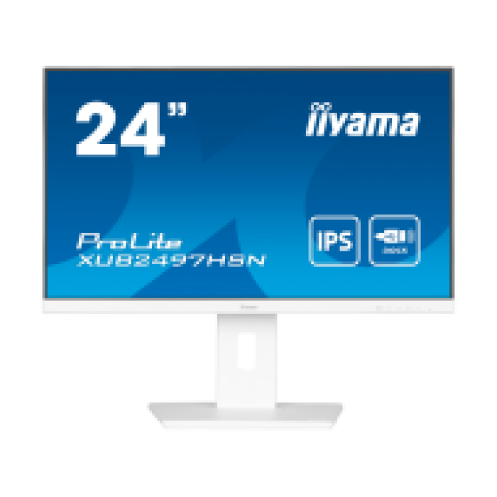 IIYAMA Monitor LED XUB2497HSN-W2 23.8" IPS 1920 x 1080 @100Hz 16:9 300 cd/m² 1300:1 1ms