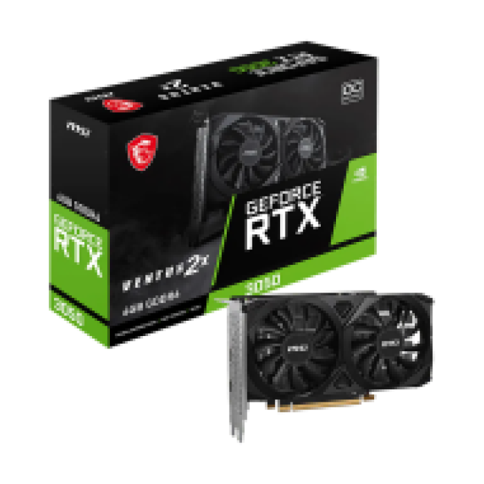 MSI GeForce RTX 3050 Ventus 2X E 6G OC Gaming Graphics Card 6GB GDDR6 1492