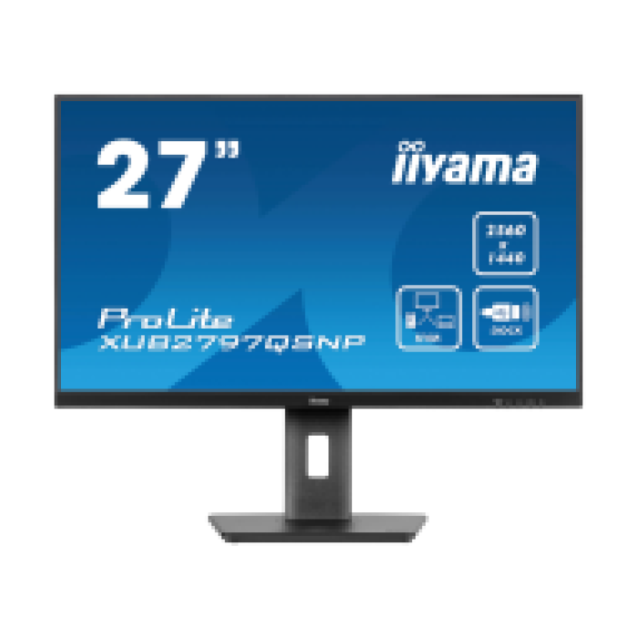 IIYAMA Prolite XUB2797QSNP-B1 Business Monitor - 68.5 cm 27'' WQHD 2560x1440 IPS LED 100Hz 300