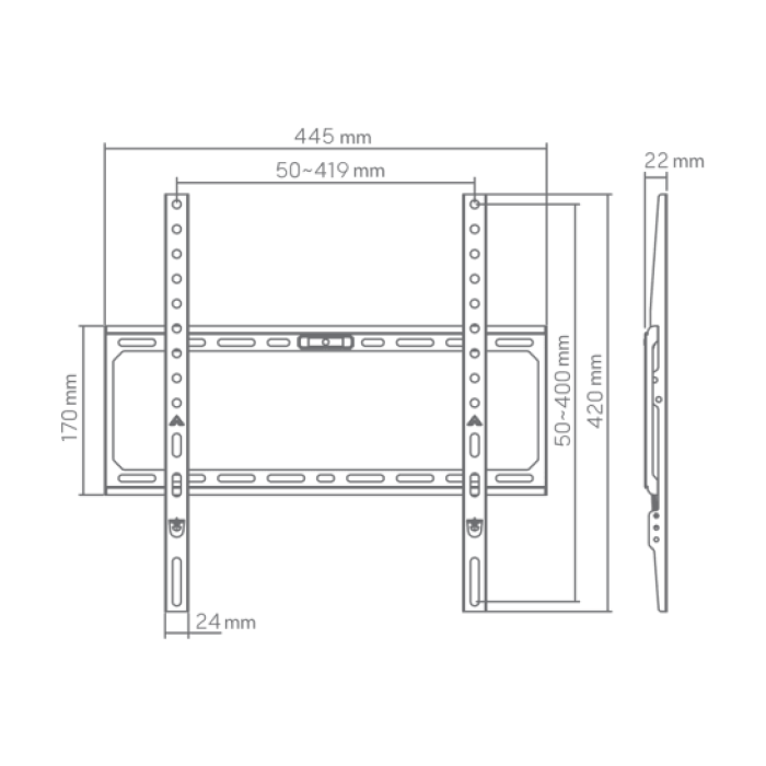 SBOX STALAK Budget BL-3744F 32-75"/45kg/400x400