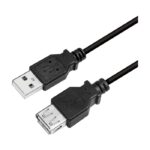 LogiLink USB Cable Extension 3m CU0011B Black