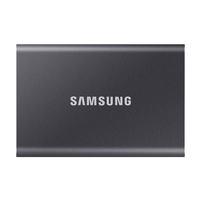 Samsung SSD T7 External 1TB, USB 3.2, 1050/1000 MB/s, included USB Type C-to-C and Type C-to-A cables, 3 yrs, iron gray Samsung SSD T7 External 1TB, USB 3.2, 1050/1000 MB/s, included USB Type C-to-C and Type C-to-A cables, 3 yrs, iron gray