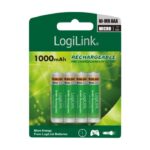 Logilink Baterije AAA Rechargeable LR03RB4 NiMH 1000mAh 4KOM