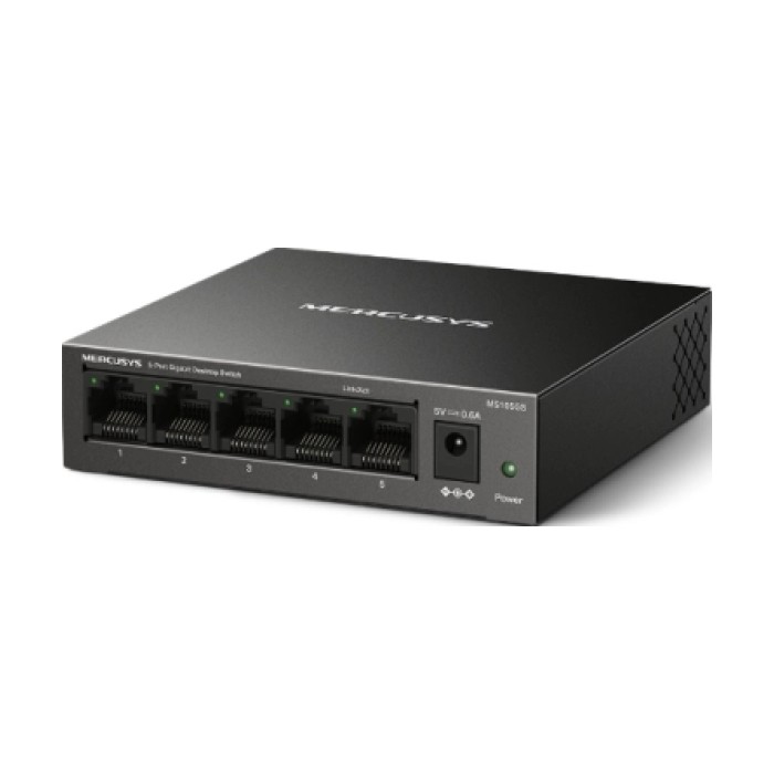 Mercusys MS105GS Desktop Switch 5x10/100/1000 Mercusys MS105GS Desktop Switch 5x10/100/1000