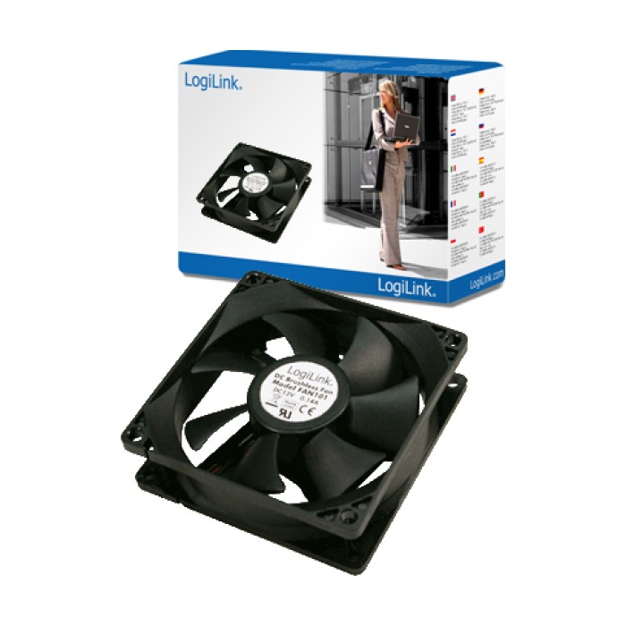 LogiLink Fan 80mm Black FAN101