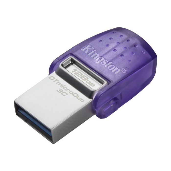 Kingston DT microDuo 3C 128GBUSB Type-A and USB Type-C portUp to 200MB/s read
