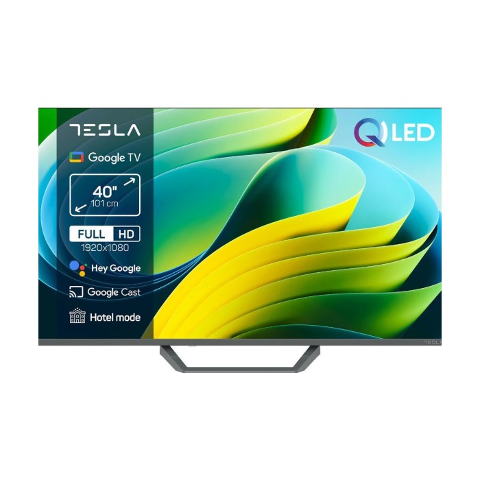 TESLA TV QLED Q40E665GFS FHD Powered by Google TV HDR HLG Box zvucnici 2x10W
