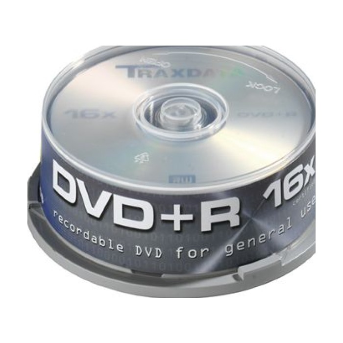 TRAXDATA OPTIČKI MEDIJ DVD+R 16X CAKE 25