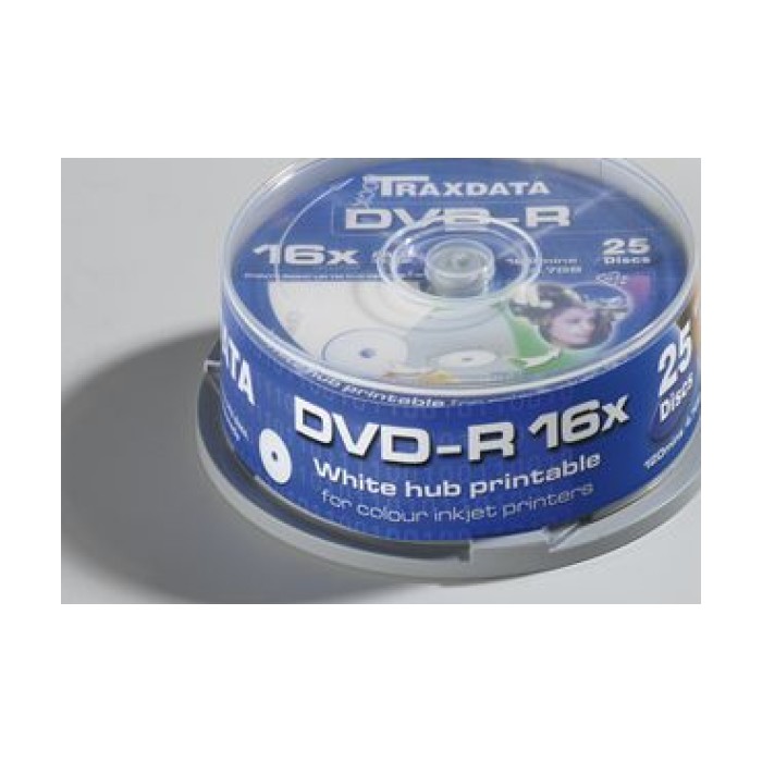 Traxdata DVD-R PRN F CAKE 25
