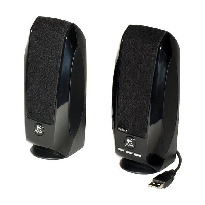 LOGITECH S150 Stereo Speakers - BLACK - USB - B2B