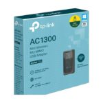 TP-Link Archer T3U AC1300 Mini Wi-Fi MU-MIMO USB AdapterMini Size 867Mbps at 5GHz + 400Mbps
