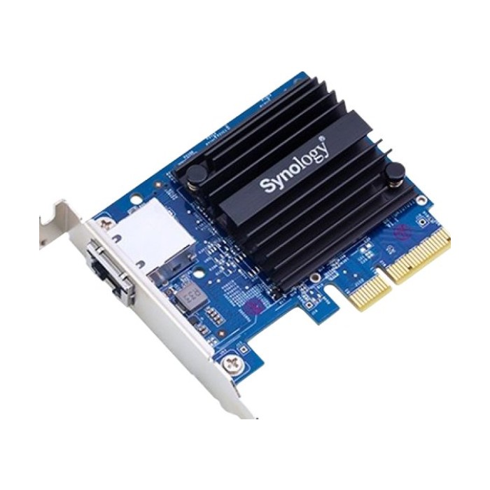 Synology E10G18-T1 Single-port high-speed 10GBASE-T/NBASE-T add-in card for Synology servers PCIe 3.0 x4 Low Profile