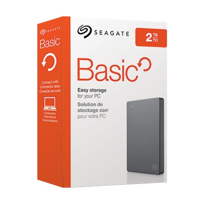 SEAGATE HDD External Basic (2.5'/2TB/USB 3.0)