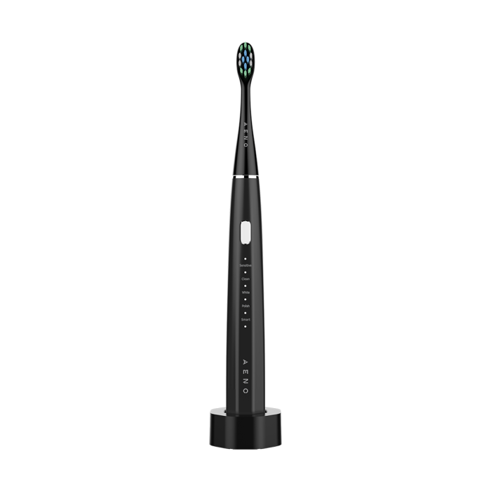 AENO SMART Sonic Electric toothbrush DB2S: Black 4modes +8 smart wireless charging 46000rpm 90 days