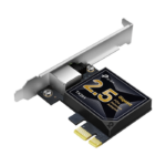 TP-Link TX201 2.5 Gigabit PCI Express Network Adapter PCIe 2.1 ×1 Support 2.5/1 Gbps and