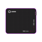 Lorgar Main 313 Gaming mouse pad High-speed surface Purple anti-slip rubber base size: 360mm x