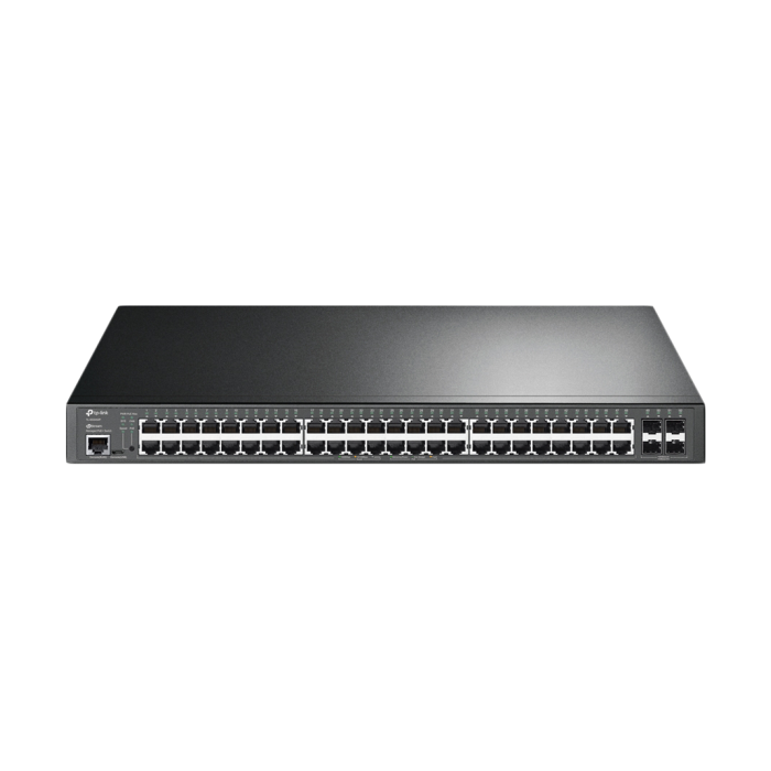 TP-Link SG3452P Omada 52-Port Gigabit L2+ Managed Switch with 48-Port PoE+ 48×Gigabit 802.3af/at PoE+ ports