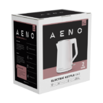 AENO Electric Kettle EK2: 1850-2200W 1.5L Strix Double-walls Non-heating body Auto Power Off Dry tank