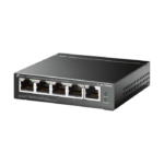 5-Port Gigabit Easy Smart Switch with 4-Port PoE+ 4× Gigabit PoE+ Ports 1× Gigabit Non-PoE