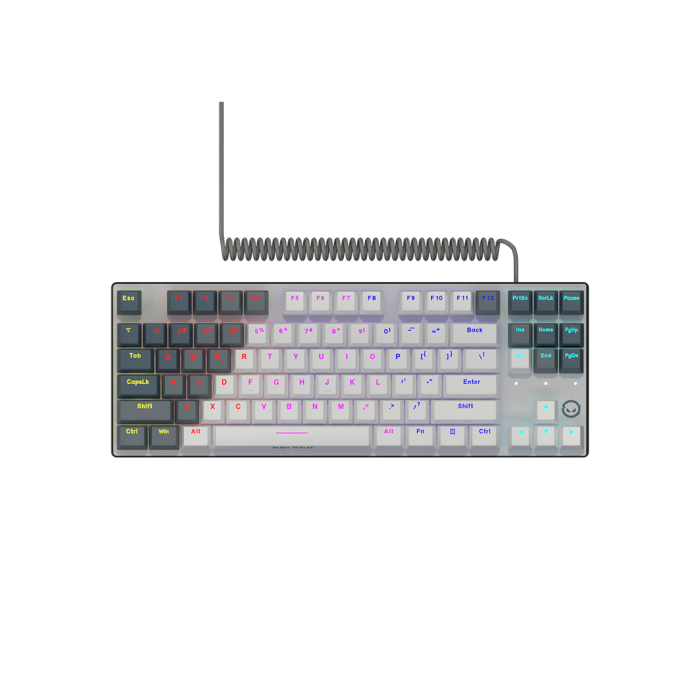 LORGAR Azar 514TKL Wired RGB mechanical gaming keyboard white EN layout